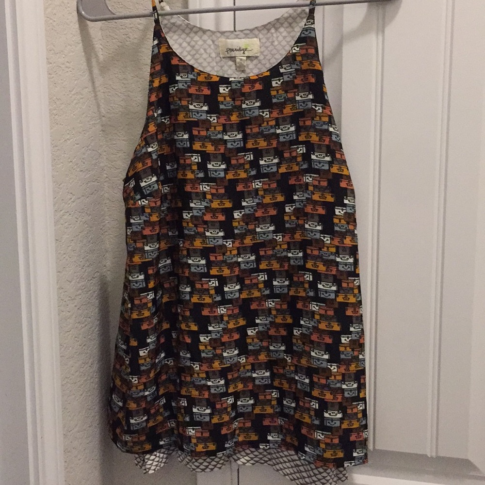 Suitcase tank top